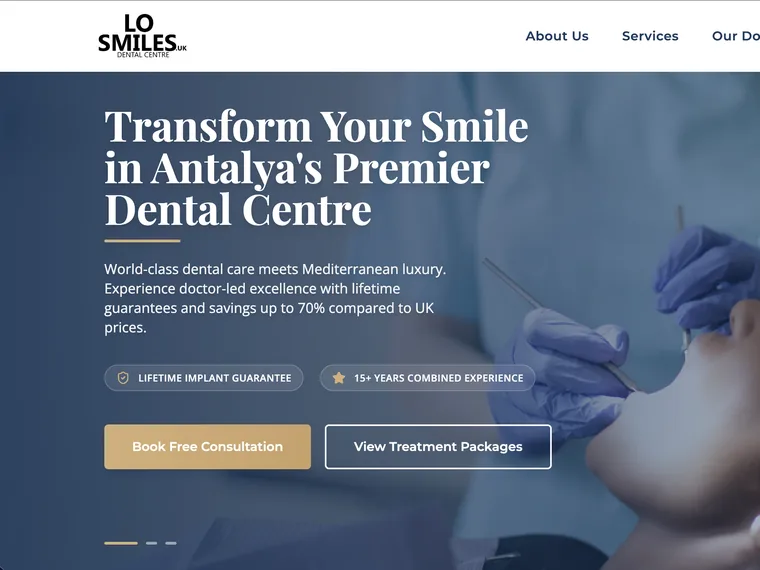 Lo Smiles UK website